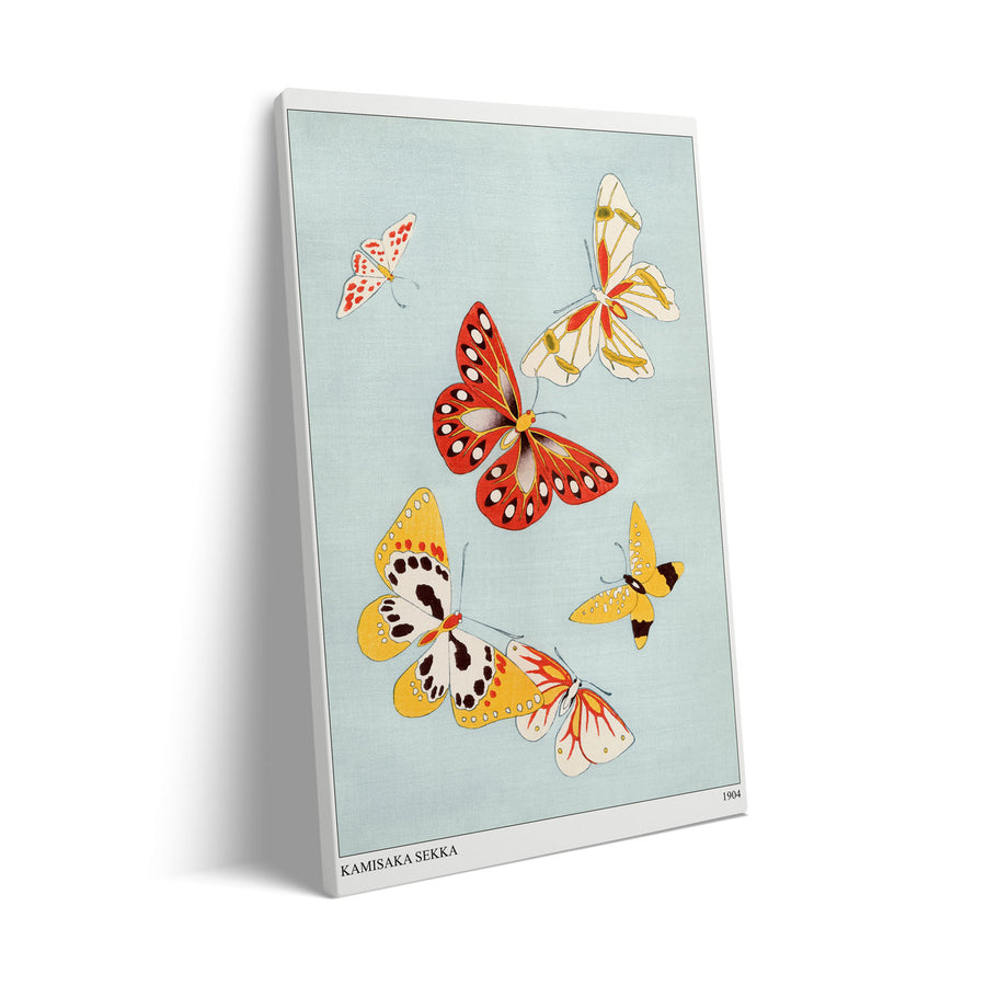 japanese-butterfly-kamisaka-sekka canvas art - Shop art for home decor