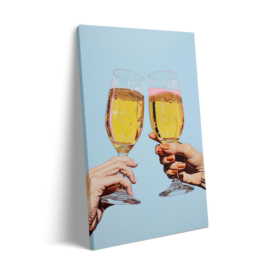 glimmer-clink canvas art - Shop art for home decor