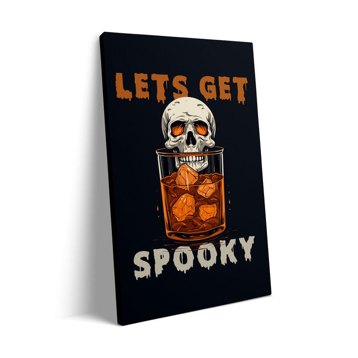 lets-get-spooky canvas art - Shop art for home decor