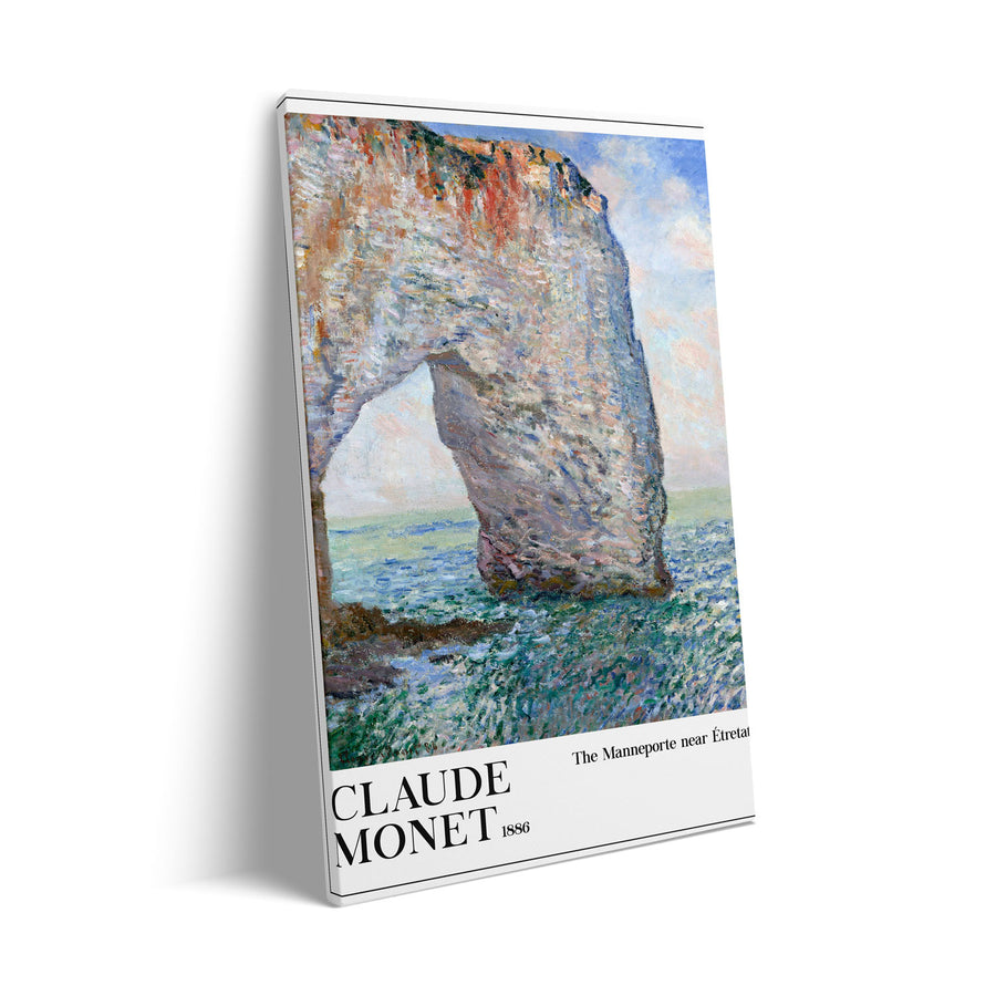 the-manneporte-near-etretat-1186-claude-monet canvas art - Shop art for home decor