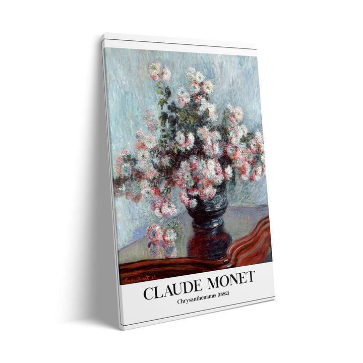 chrysanthemums-claude-monet canvas art - Shop art for home decor