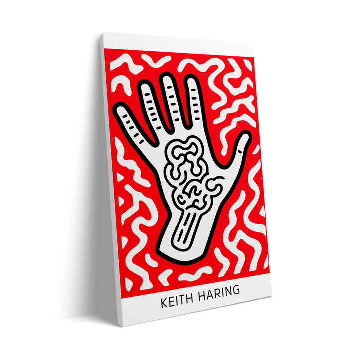 stop-keith-haring canvas art - Shop art for home decor