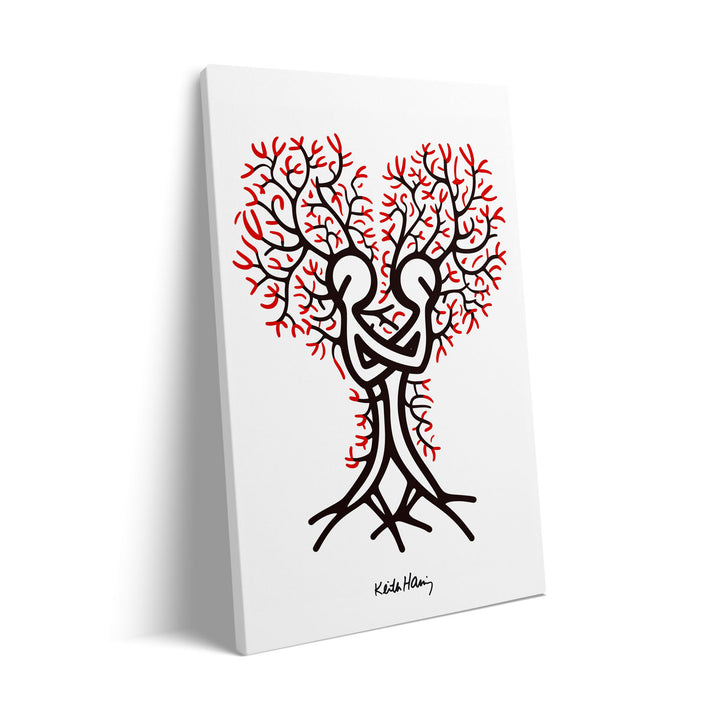 the-tree-of-love-keith-haring canvas art - Shop art for home decor