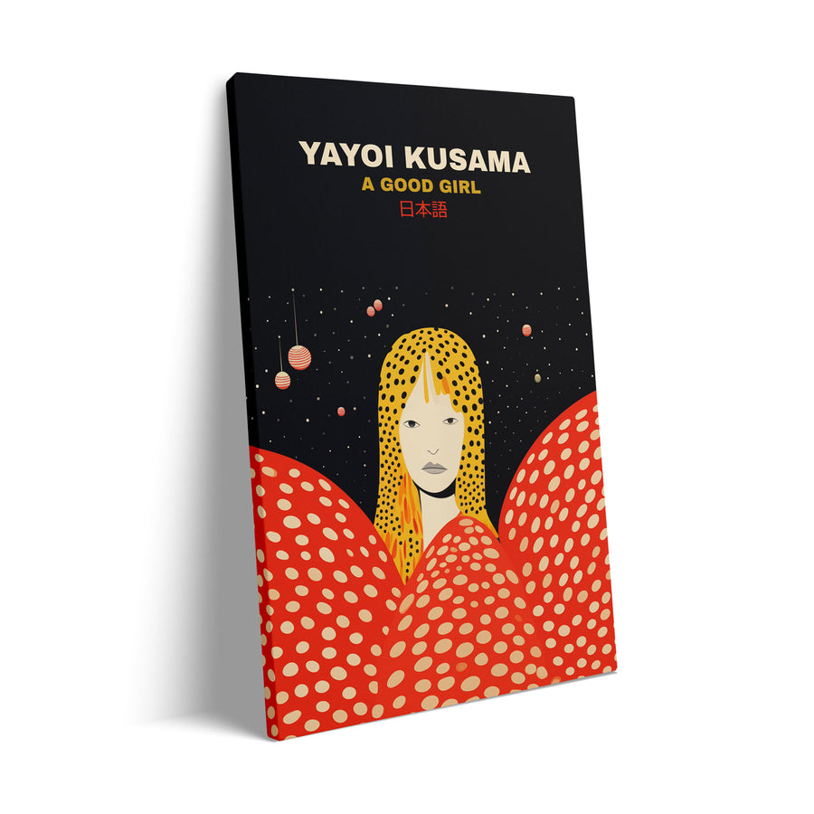 good-girl-yayoi-kusama canvas art - Shop art for home decor