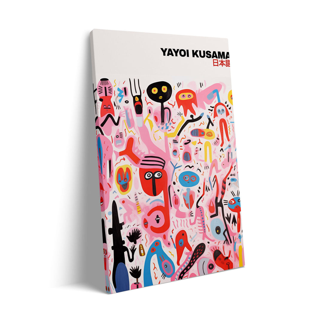 people-yayoi-kusama canvas art - Shop art for home decor