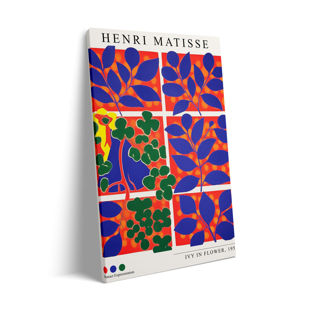 ivy-in-flower-henri-matisse canvas art - Shop art for home decor