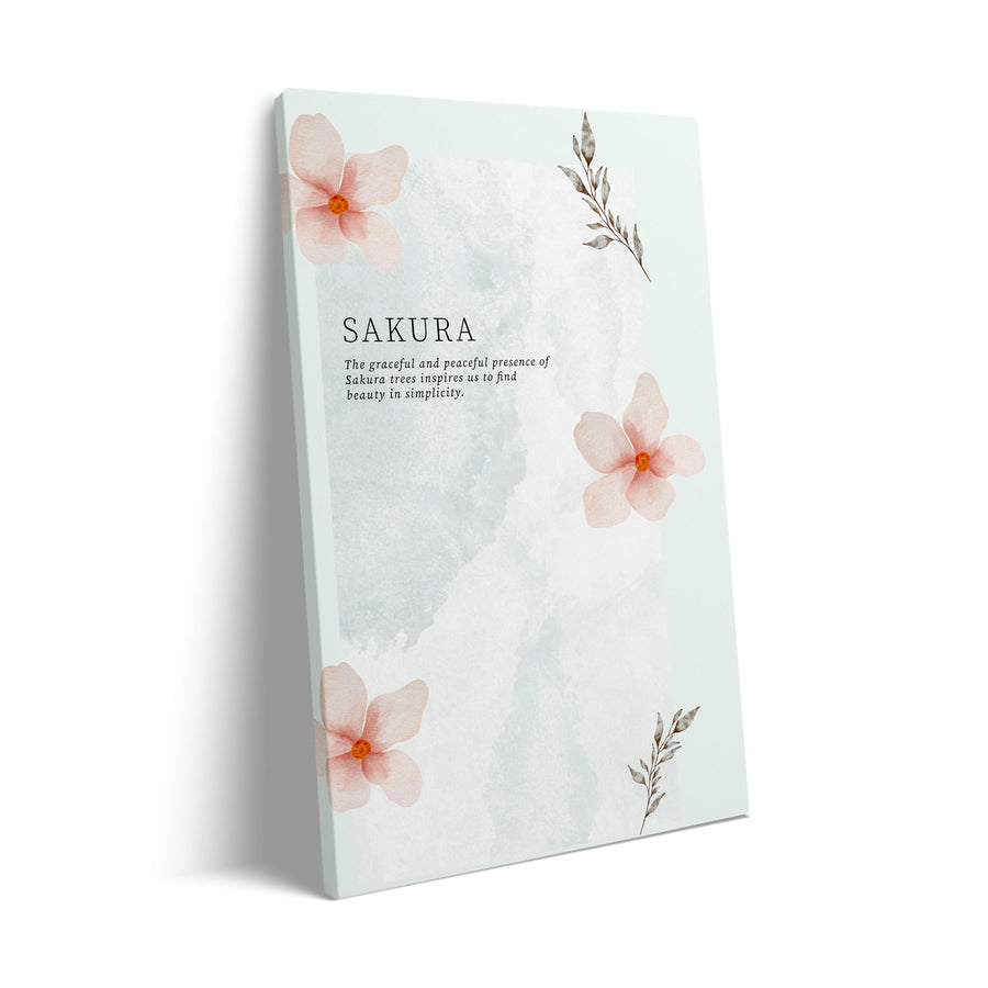 sakura canvas art - Shop art for home decor