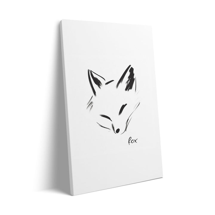 Unique fox- Beautiful framed art print available at Raremango