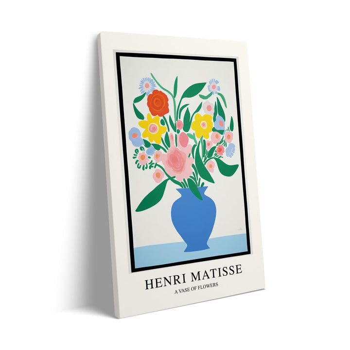 Unique a-vase-of-flowers-henri-matisse- Beautiful framed art print available at Raremango