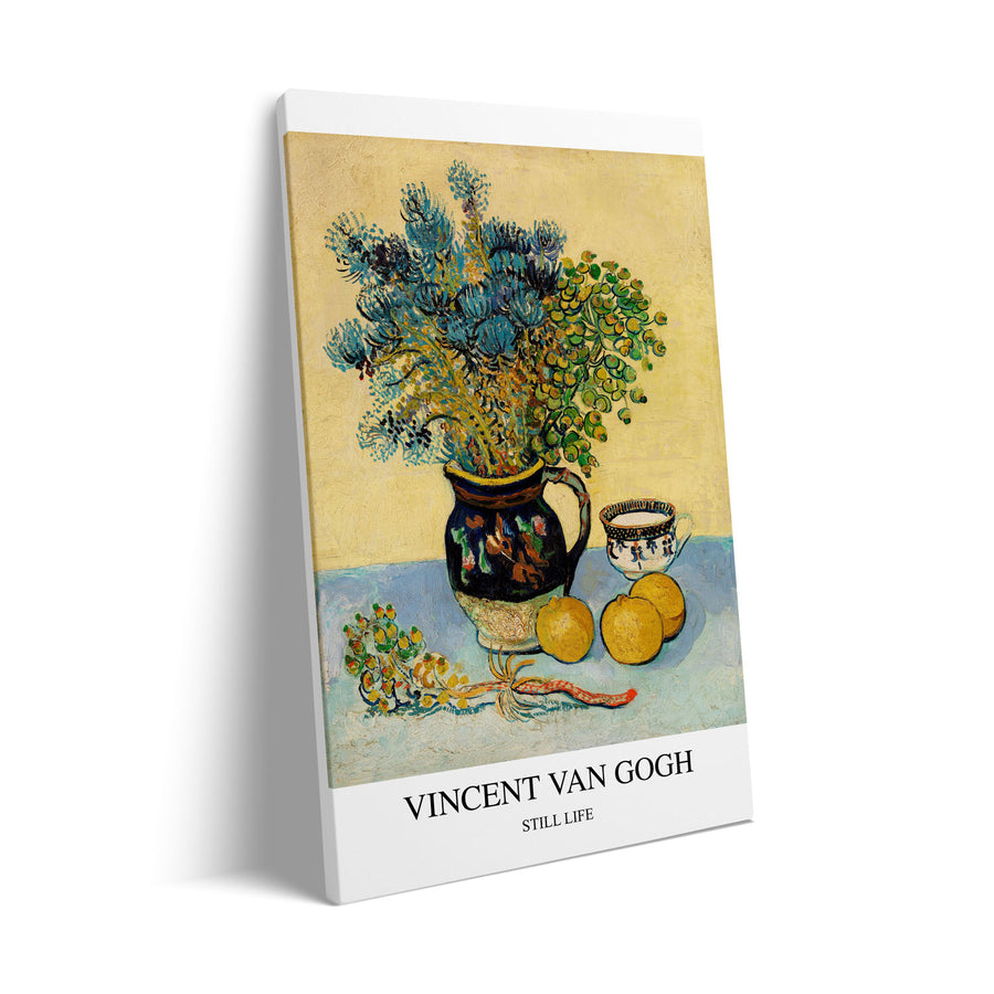 Unique still-life-vincent-van-gogh- Beautiful framed art print available at Raremango