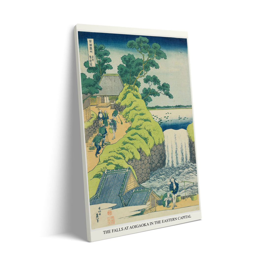 Unique fall-of-aoiga-oka-yedo-katsushika-hokusai- Beautiful framed art print available at Raremango