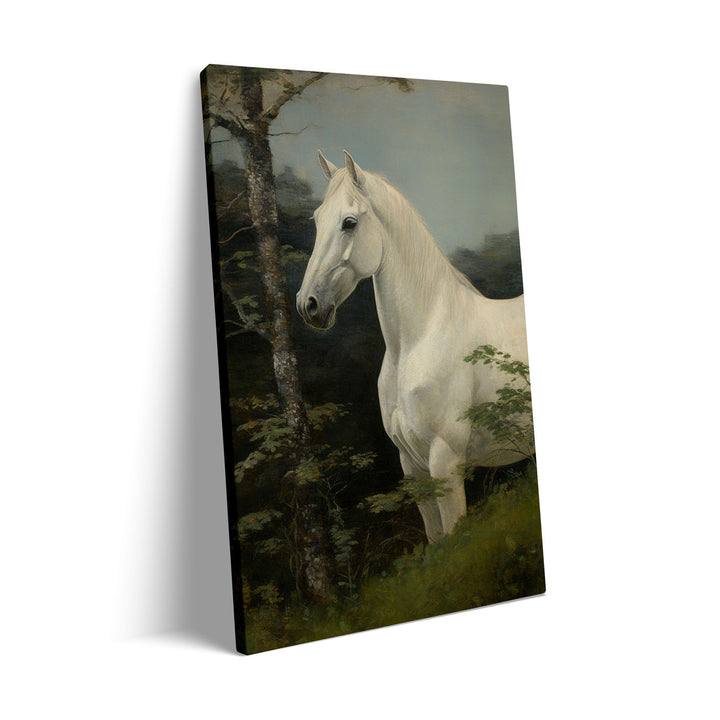 Unique moonlight-stallion- Beautiful framed art print available at Raremango