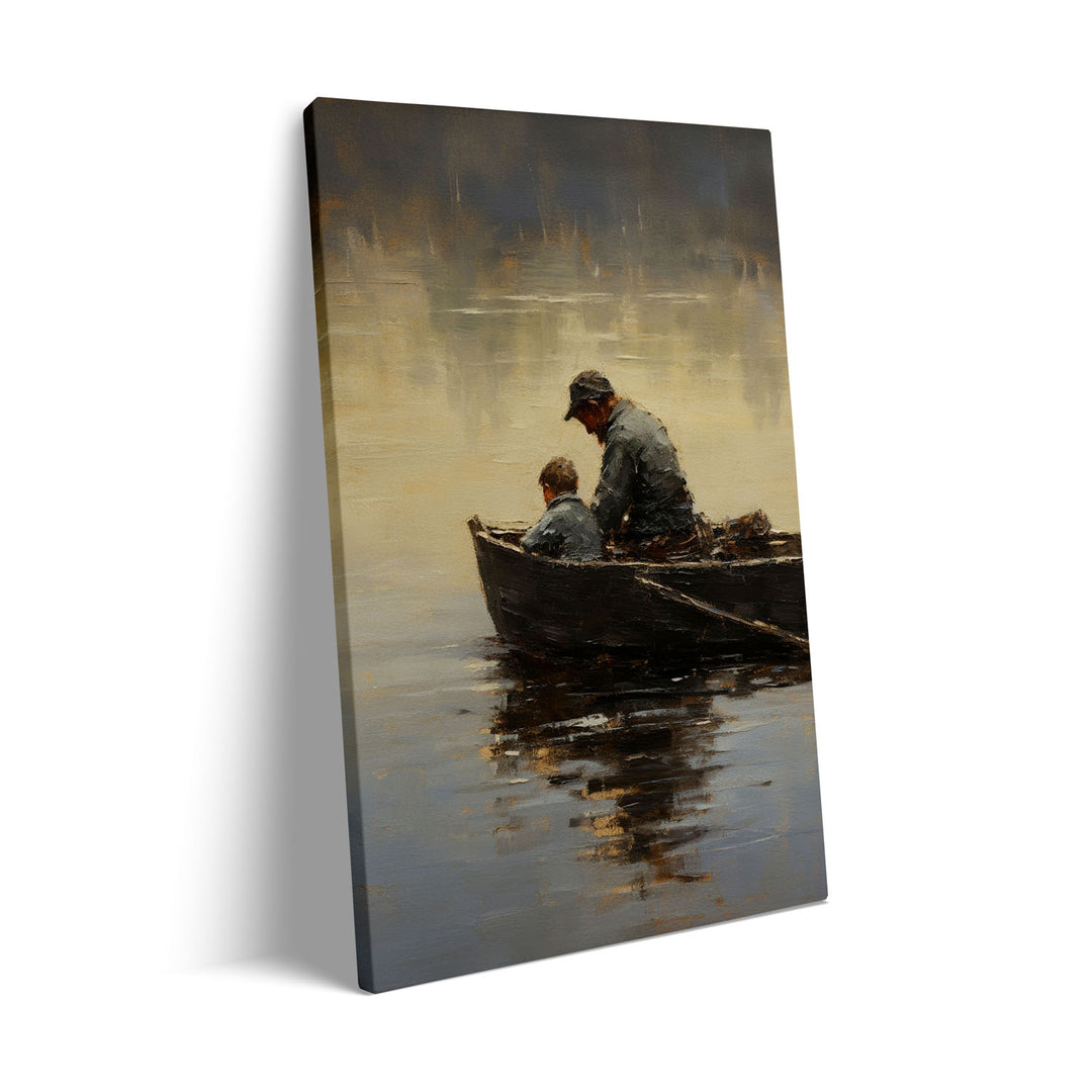 Unique father-and-son- Beautiful framed art print available at Raremango