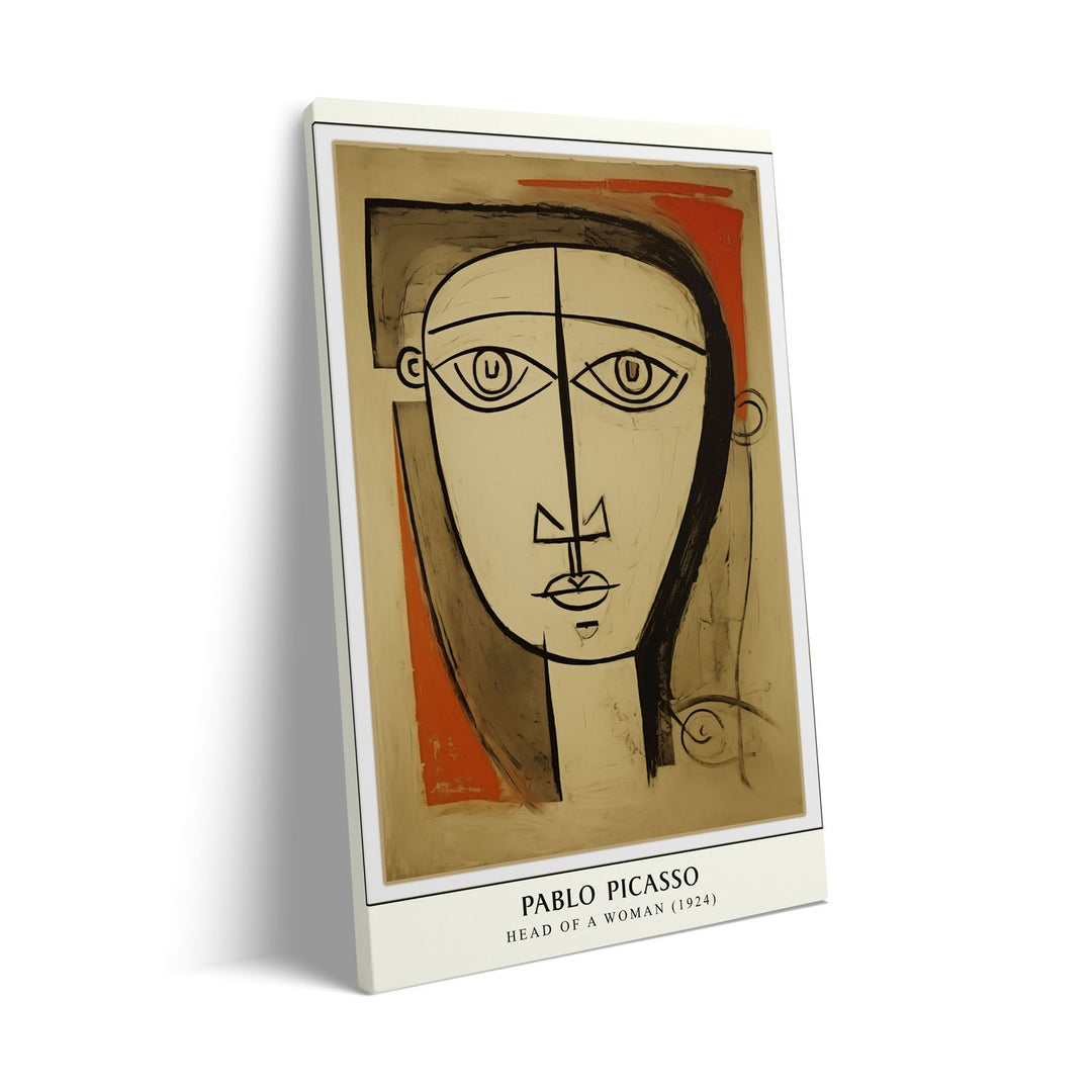 Unique head-of-a-woman-pablo-picasso- Beautiful framed art print available at Raremango