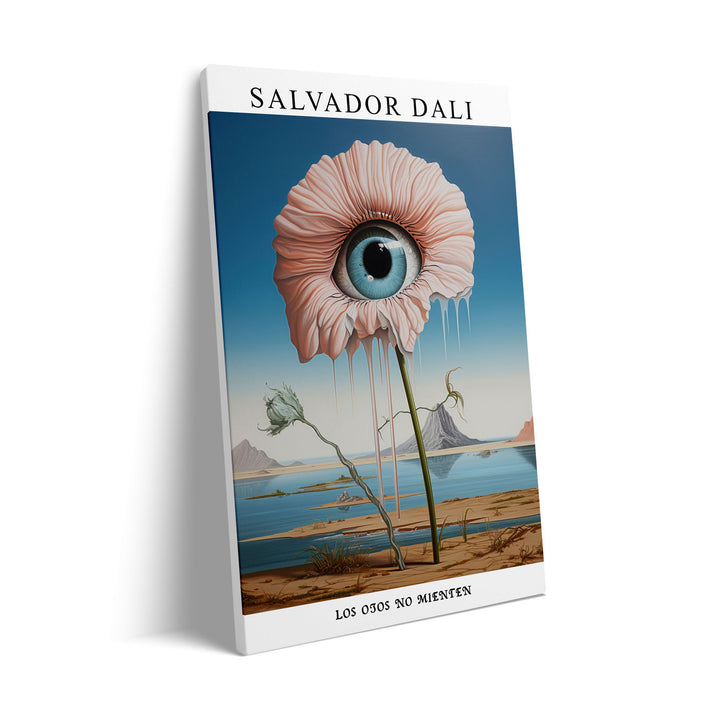 Unique the-eye-of-flower-salvador-dali- Beautiful framed art print available at Raremango