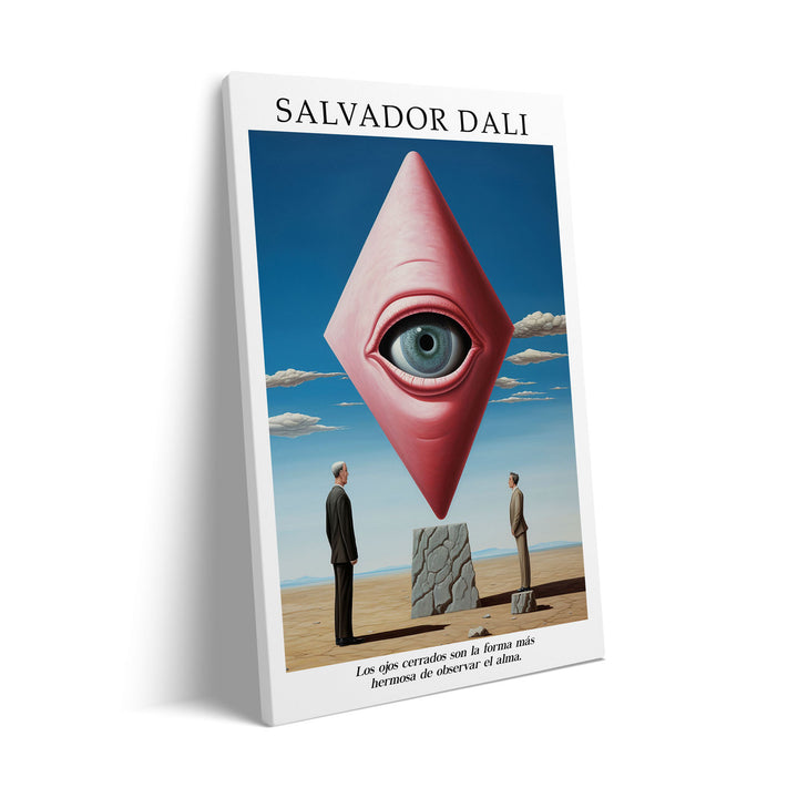 eye-diamond-salvador-dali art print - High-quality canvas print from Raremango