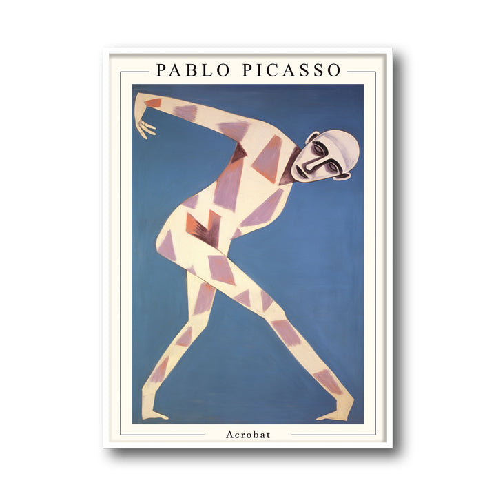 Unique acrobat-pablo-picasso- Beautiful framed art print available at Raremango