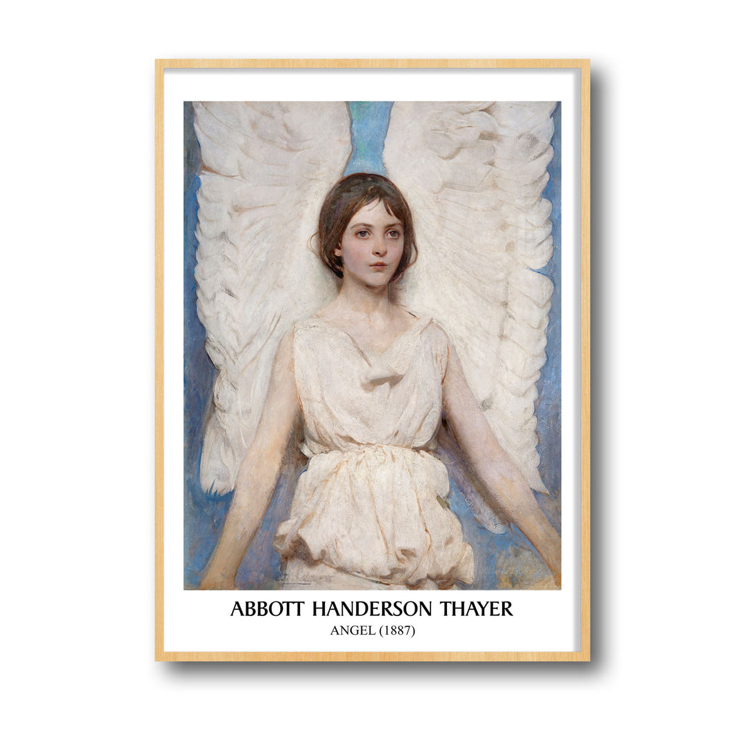 Unique angel-abott-handerson-thayer- Beautiful framed art print available at Raremango