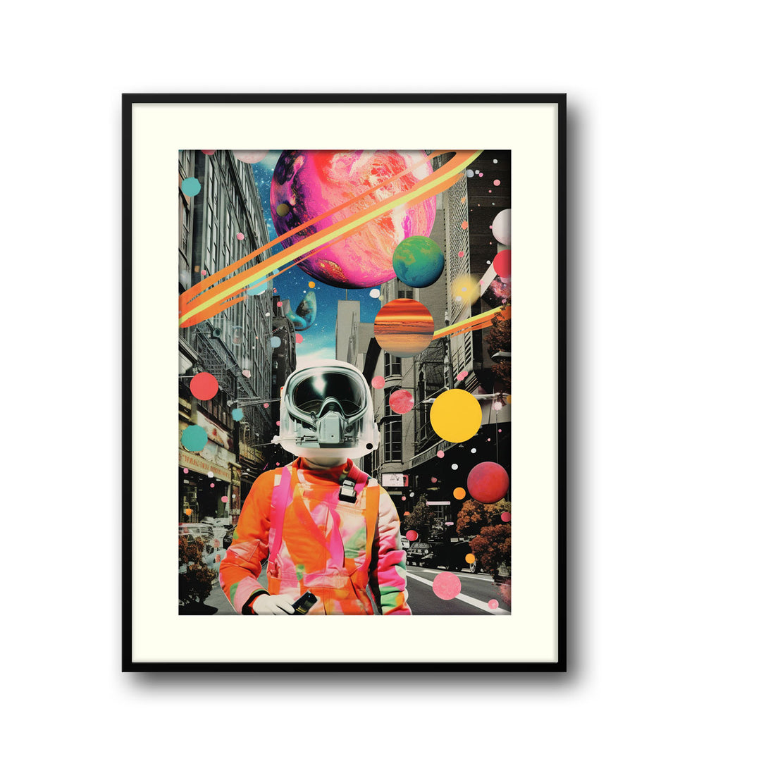 astronaut-man canvas art - Shop art for home decor