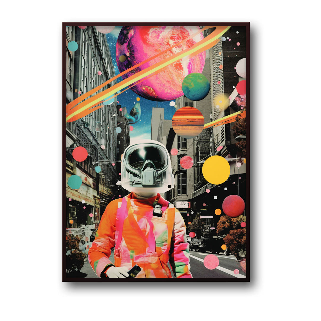 astronaut-man canvas art - Shop art for home decor