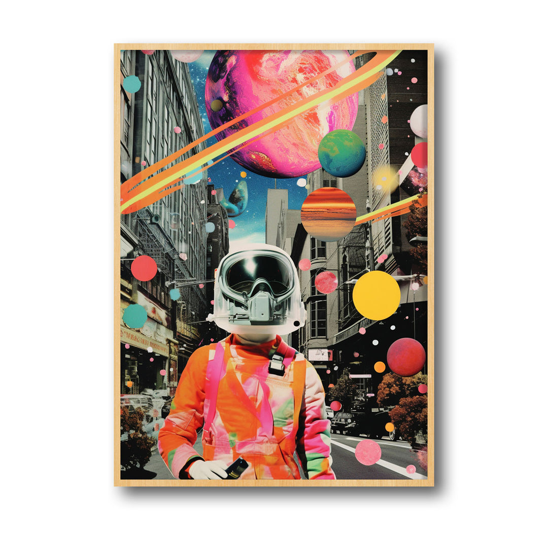 astronaut-man canvas art - Shop art for home decor