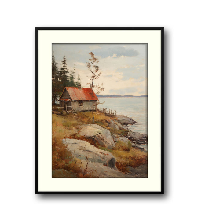 Unique at-the-shore- Beautiful framed art print available at Raremango