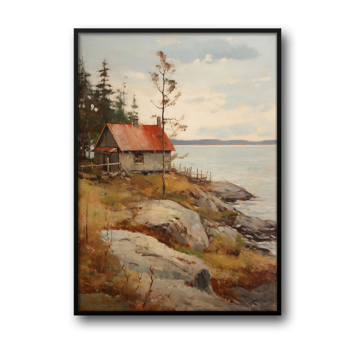 Unique at-the-shore- Beautiful framed art print available at Raremango