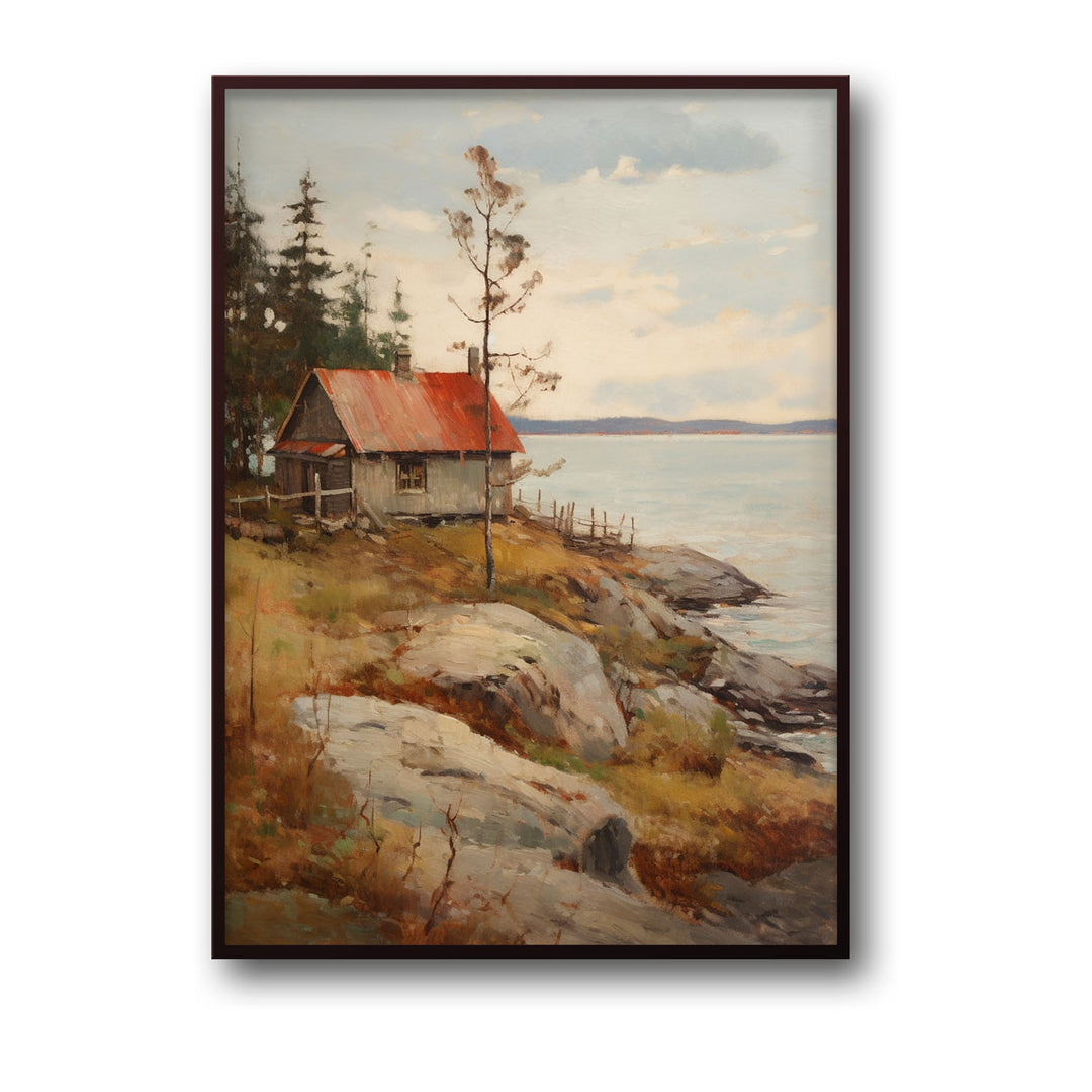 Unique at-the-shore- Beautiful framed art print available at Raremango