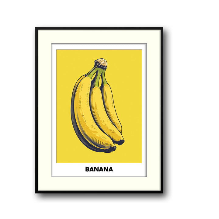 Unique banana- Beautiful framed art print available at Raremango