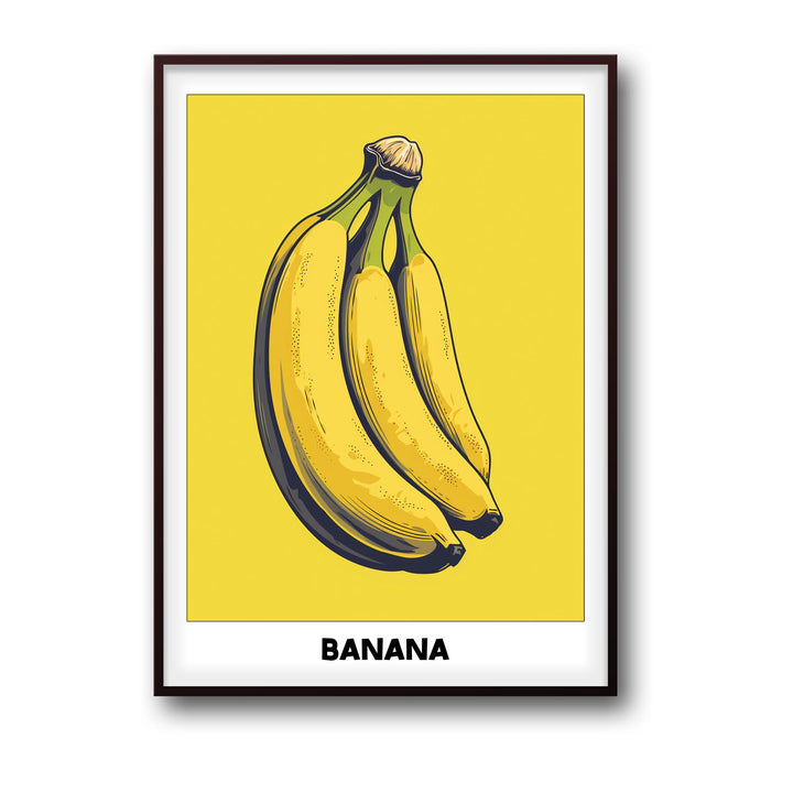 Unique banana- Beautiful framed art print available at Raremango