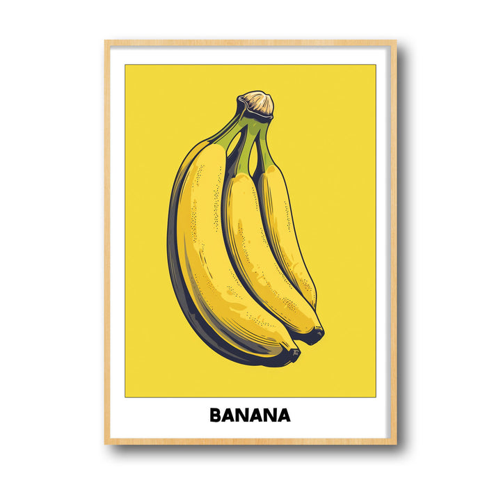 Unique banana- Beautiful framed art print available at Raremango