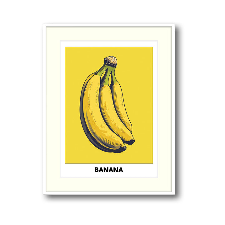 Unique banana- Beautiful framed art print available at Raremango