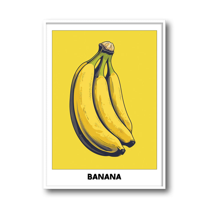 Unique banana- Beautiful framed art print available at Raremango