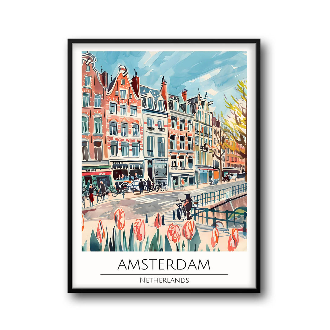 Amsterdam - Cities Paintings