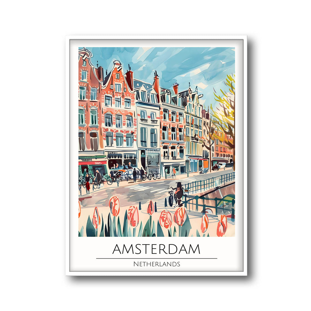 Amsterdam - Cities Paintings