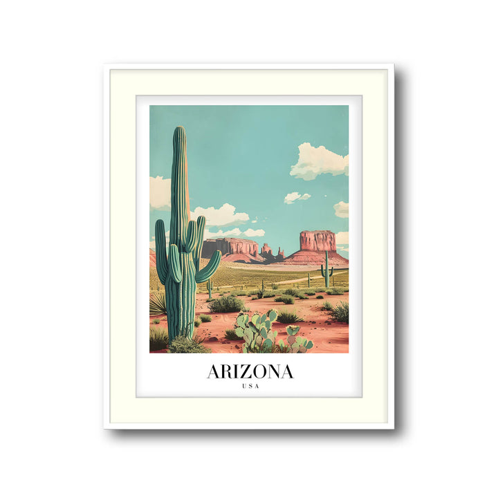 Deserts of Arizona - Cities Paintings