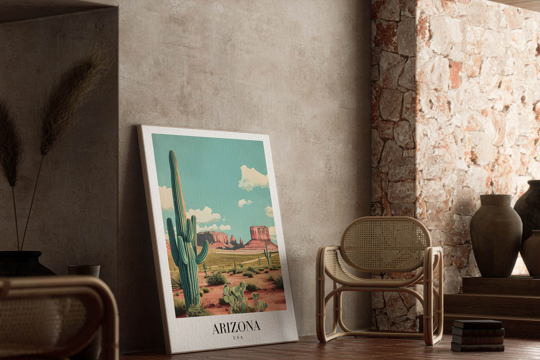 Deserts of Arizona - Cities Paintings