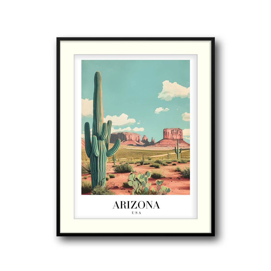 Deserts of Arizona - Cities Paintings