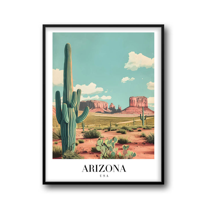 Deserts of Arizona - Cities Paintings