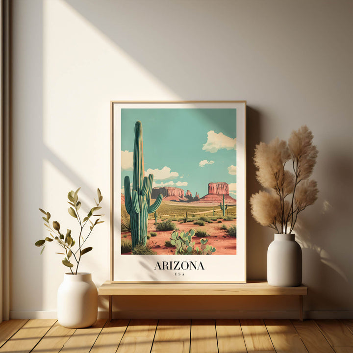 Deserts of Arizona - Cities Paintings