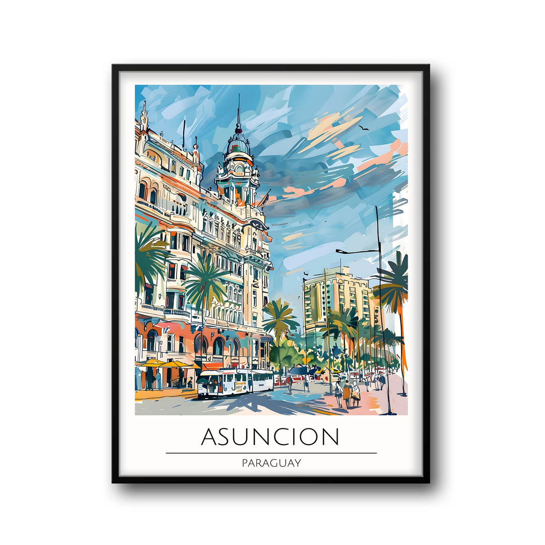 Asuncion - Cities Paintings