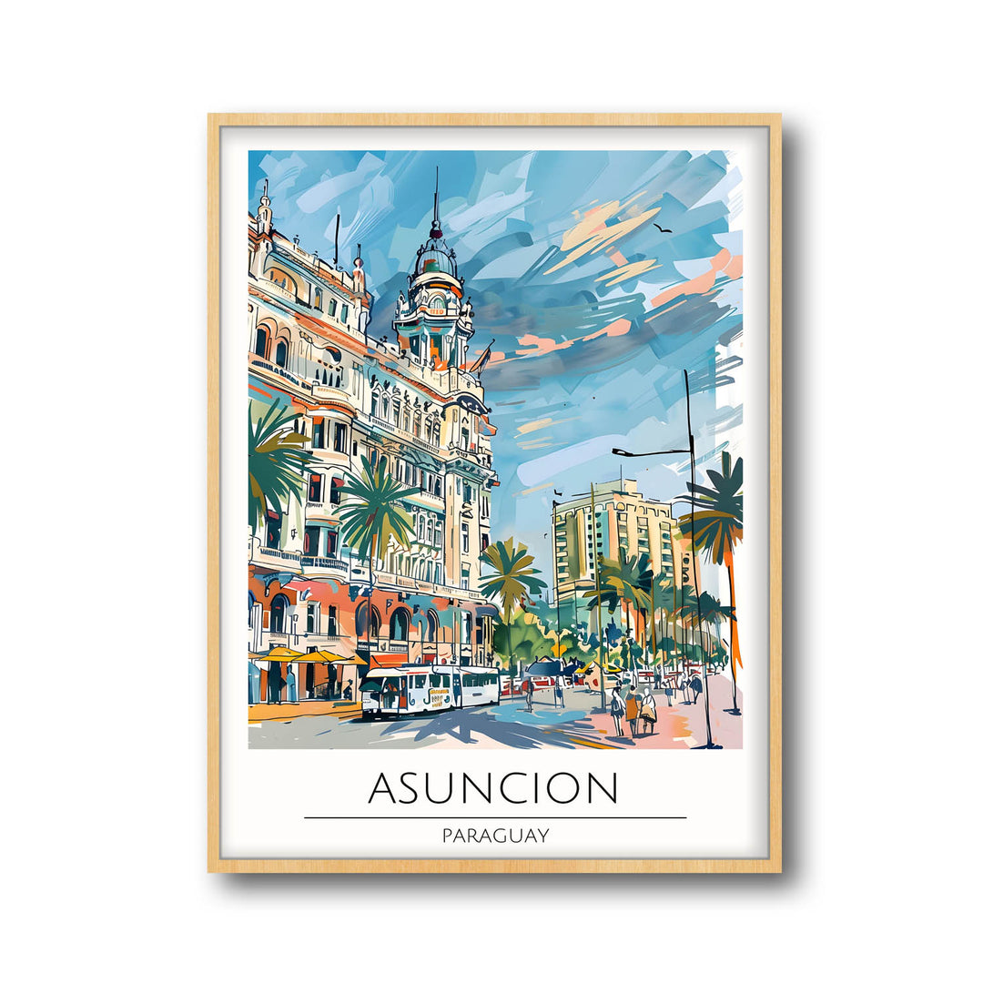 Asuncion - Cities Paintings