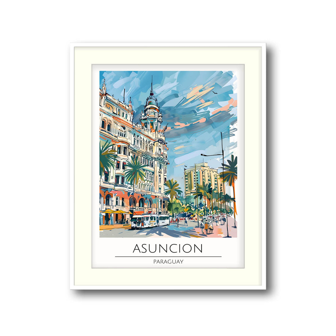 Asuncion - Cities Paintings