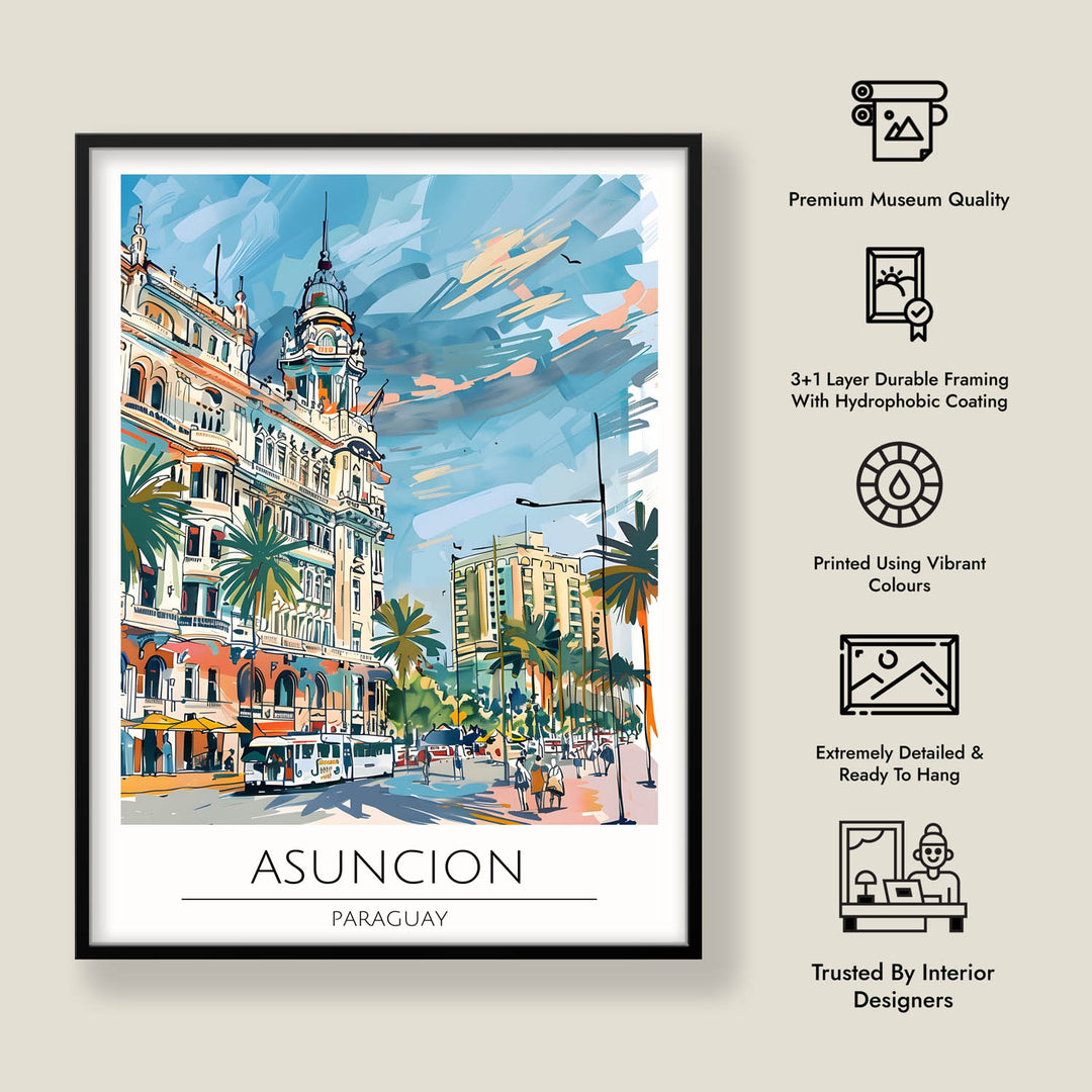 Asuncion - Cities Paintings