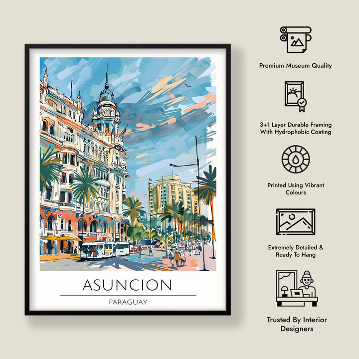 Asuncion - Cities Paintings