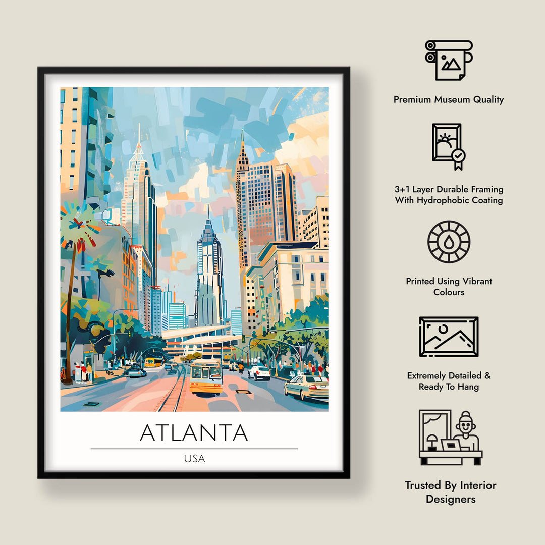 Atlanta - Cities Paintings