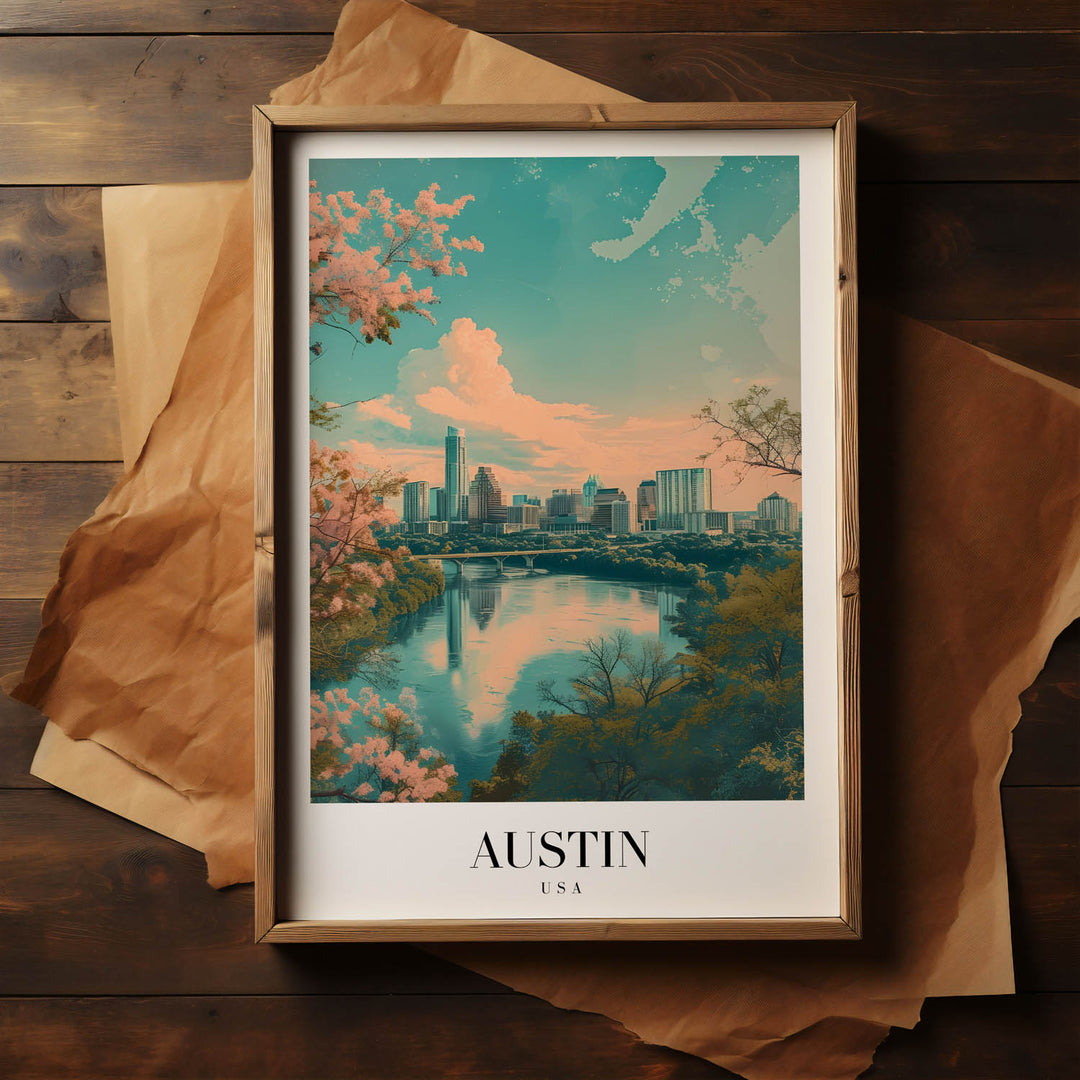 Austin - Cities Paintings