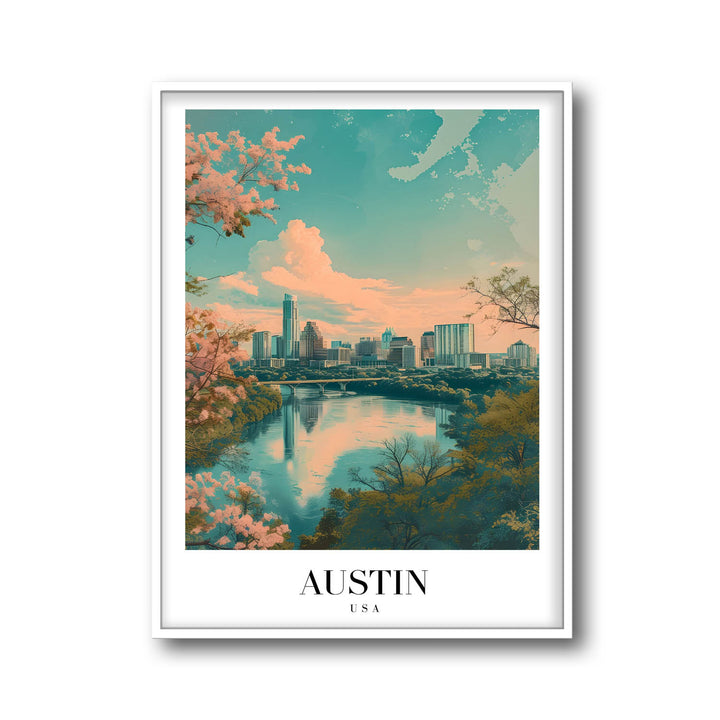 Austin - Cities Paintings