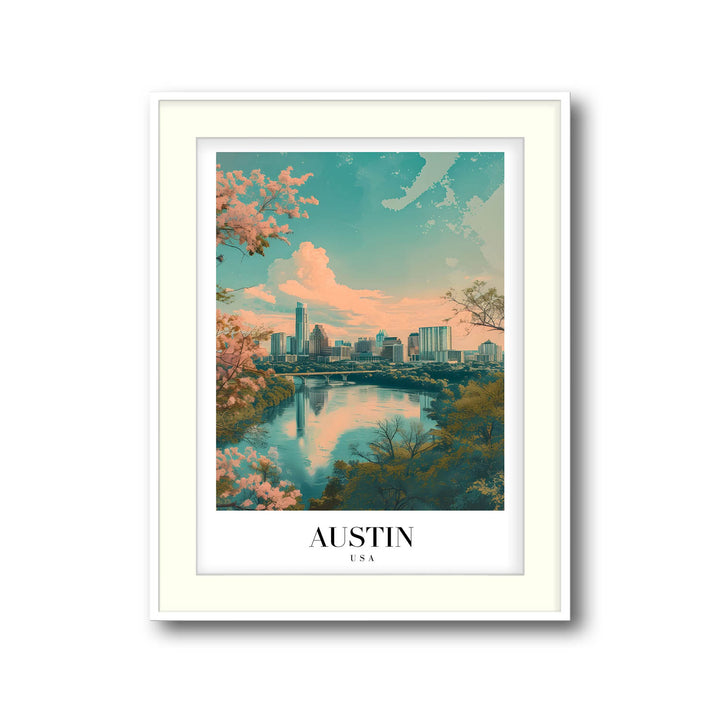 Austin - Cities Paintings