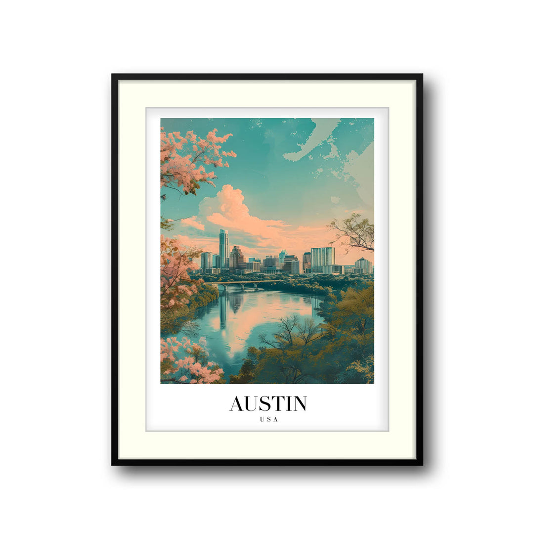 Austin - Cities Paintings